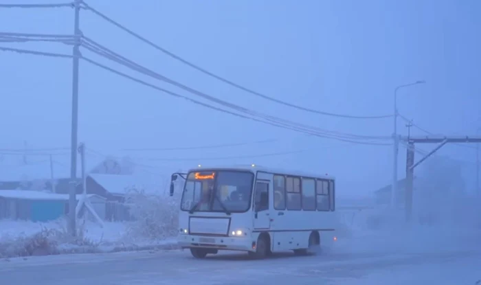 În Iakuțk trăiesc peste 372.800 de oameni care îndură iarna / foto: captura video 