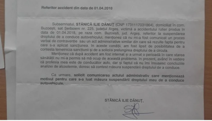 O victimÄ a unui accident rutier acuzÄ anchetatorii de muÅmalizarea cazului.Â CelÄlalt autovehicul Ã®mplicat Ã®n accident aparÅ£ine rudelor unui poliÅ£ist