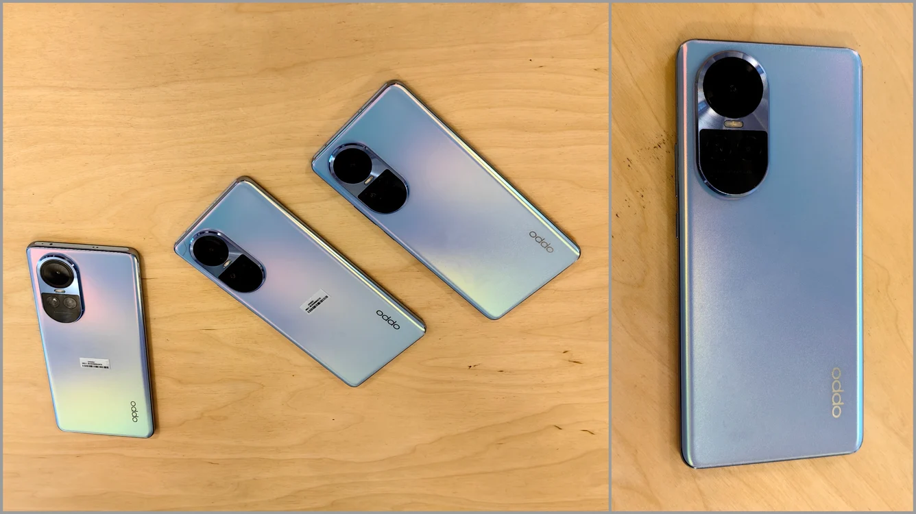 Oppo Reno 10 5G și Reno 10 Pro 5G. FOTO Adrian Pogîngeanu