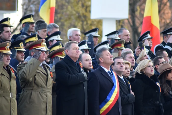 Preşedintele Klaus Iohannis la parada militară de la Alba Iulia