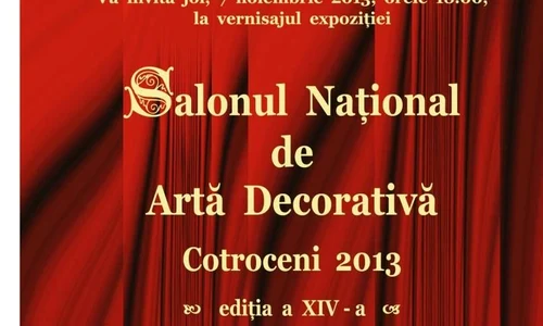 Salonul Naţional de Artă Decorativă Cotroceni 2013,  ediţia a XIV a la Muzeul Naţional Cotroceni jpeg