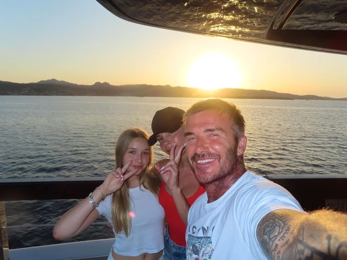 Familia Beckham, vacanță în Sardinia, Instagram (7) (1) jpg