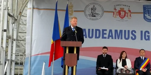 klaus iohannis la constanta