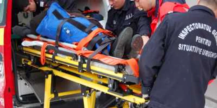 Pacienta a fost adusă la Unitatea de Primire Urgenţe a Spitalului Focşani
