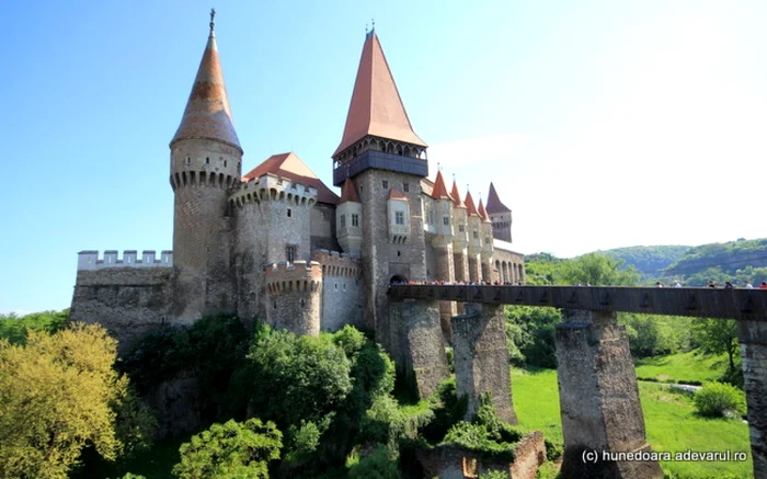 Castelul Corvinilor va intra în reabilitare. FOTO: Daniel Guţă. ADEVĂRUL.