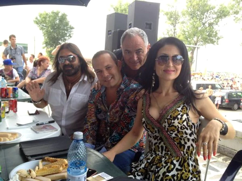 Raoul, alaturi de Gheorghe Gheorghiu, Mihaela Condurache si George Rotaru