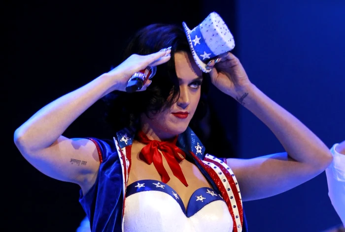 Un trupă americană de rap creştin a dat-o în judecată pe faimoasa Katy Perry pentru piesa „Dark Horse“ FOTO Reuters