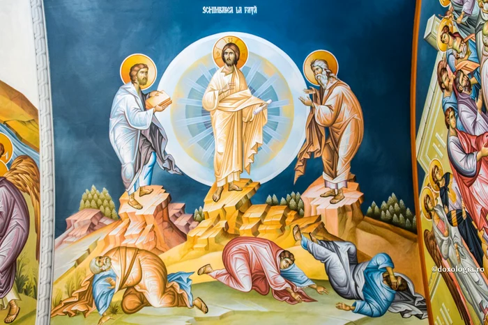 Icoană cu Schimbarea la Față a Domnului, sărbătorită pe 6 august Foto Doxologia