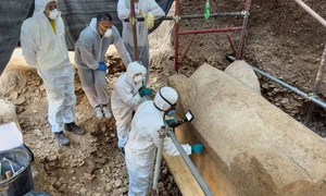 Sarcofag roman descoperit intact și sigilat (© Muzeji i galerije Konavala)