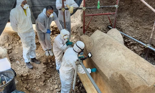 Sarcofag roman descoperit intact și sigilat (© Muzeji i galerije Konavala)