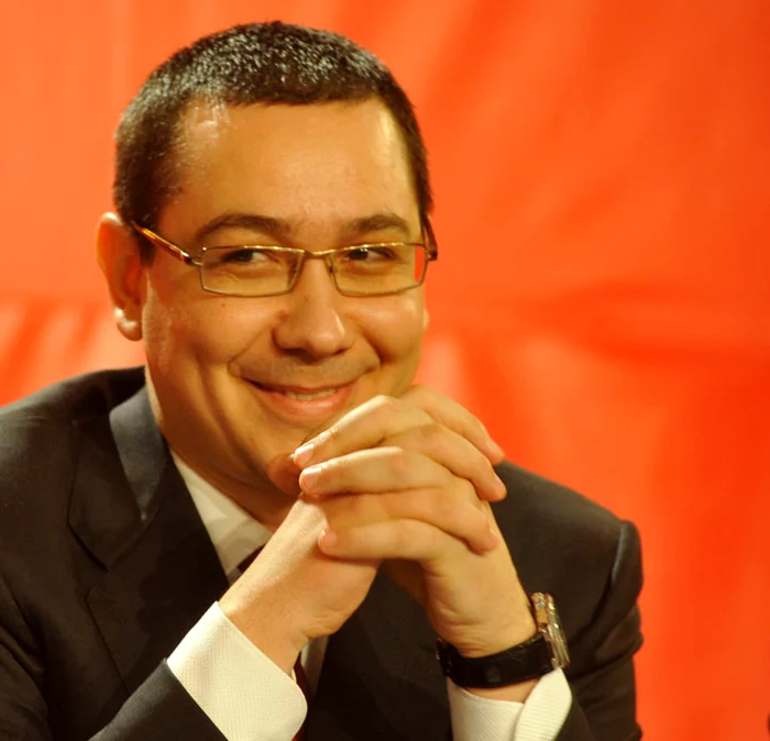 Victor Ponta, șeful Guvernului