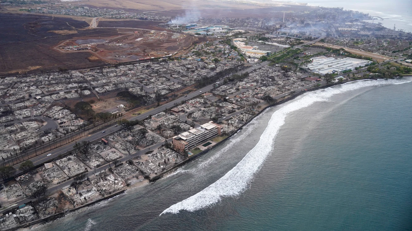 Urmările incendiilor care au devastat Hawaii Foto Profimedia