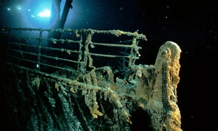 Epava Titanicului, explorată în vederea reconstrucţiei virtuale în 3D jpeg