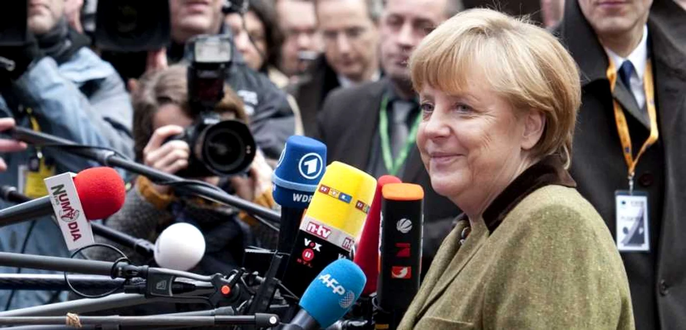 Angela Merkel a fost aleasă, pentru prima dată, cancelarul Germaniei în 2005. FOTO AFP