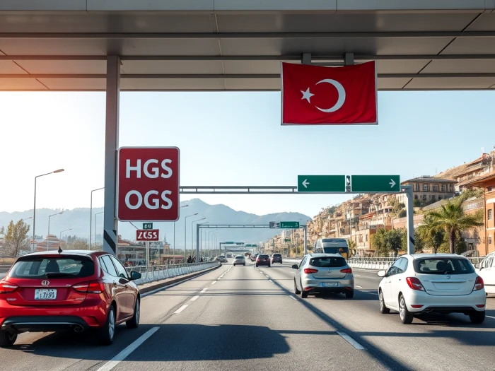 Român obligat să plătească de două ori taxele HGS la ieșirea din Turcia Foto: turkish-travels 