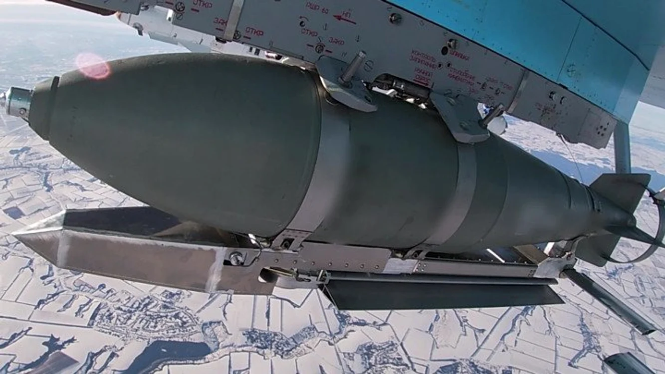 Bombă ghidată rusească FOTO Ministerul rus al Apărării