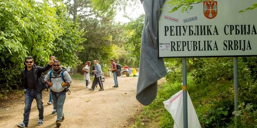 refugiati din serbia foto