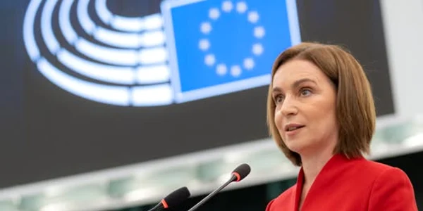 Maia sandu in PE FOTO FB European Parliament jpg