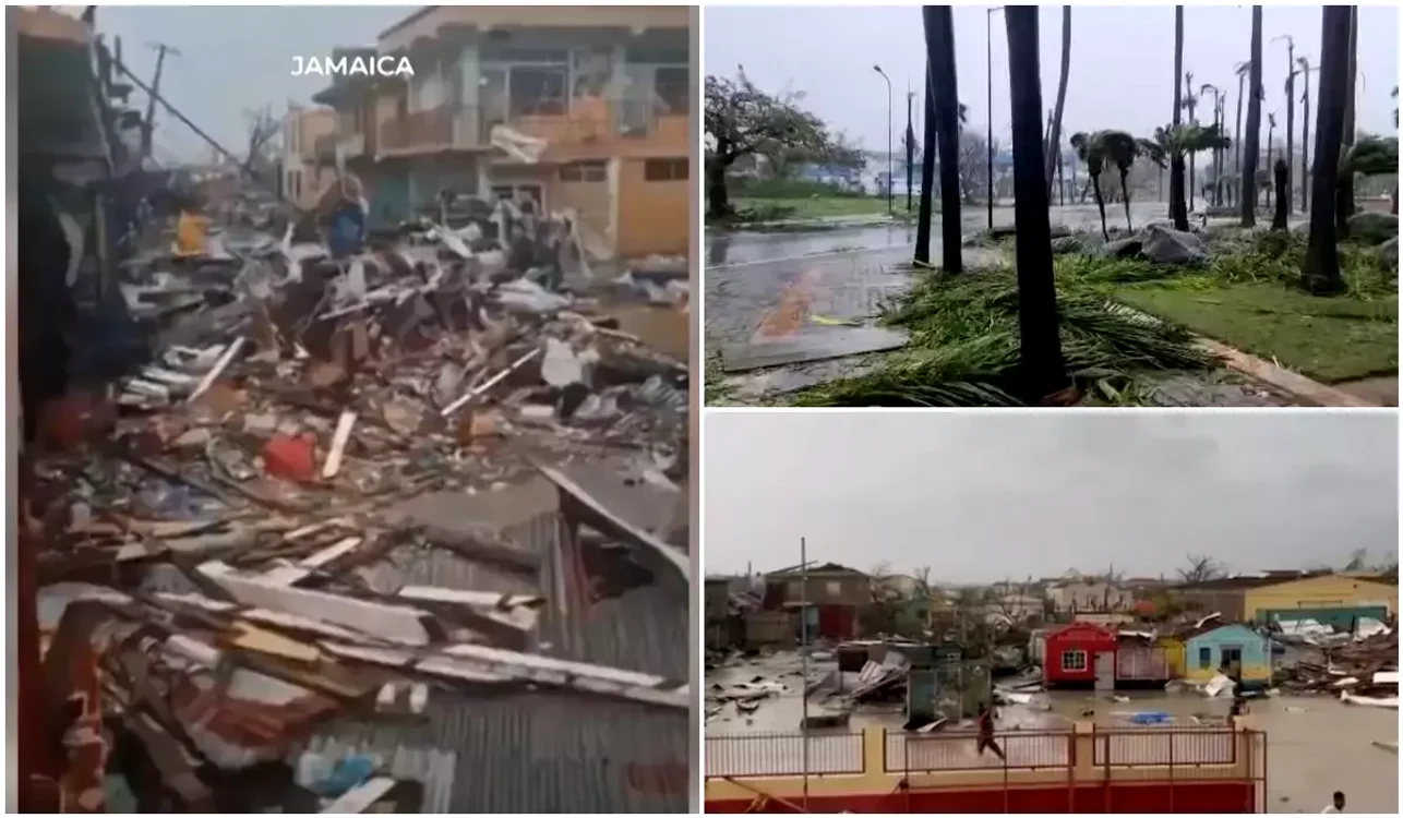 Melissa, uraganul care a adus iadul în Caraibe.