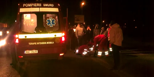 Victimele au fost transportate la spital (foto arhiva)