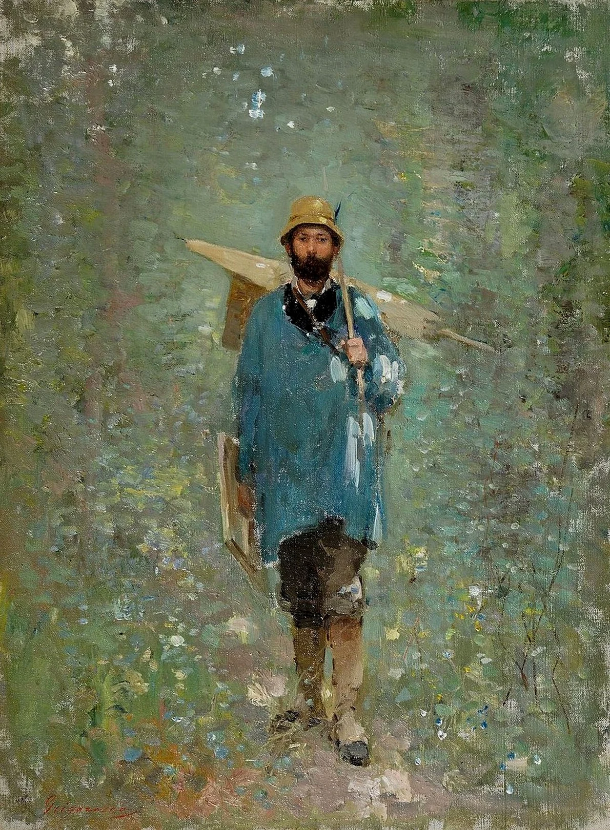 Nicolae Grigorescu  - Andreescu la Barbizon (foto: Art Safari)