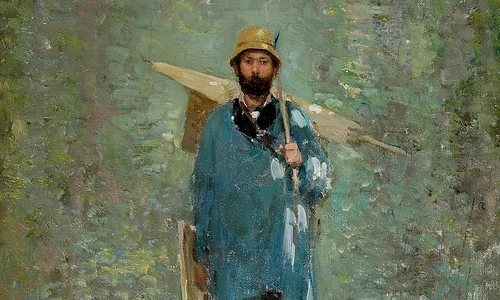 Nicolae Grigorescu  - Andreescu la Barbizon (foto: Art Safari)
