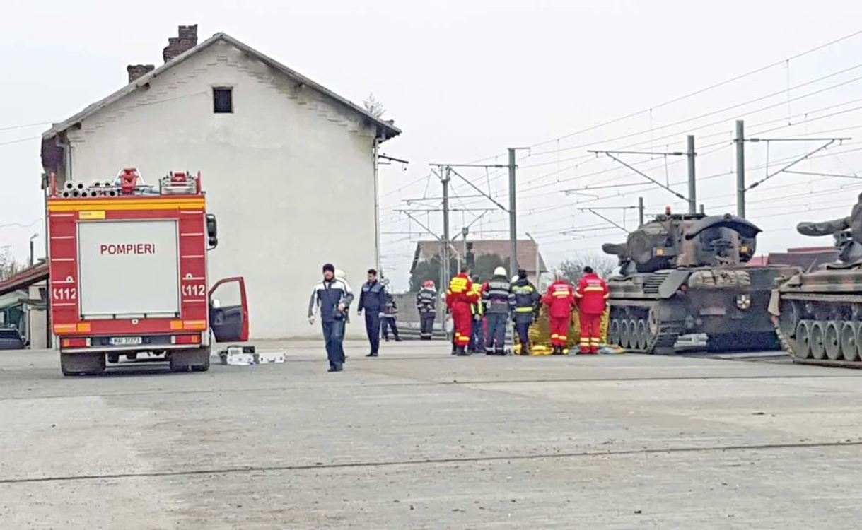 La paradă vor participa peste 200 de vehicule blindateFoto: Florin Şuler