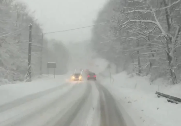 Ninsori abundente în Bosnia