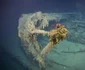 Imaginile realizate de dronele subacvatice arată părți ale navei Teruzuki FOTO: Nautilus