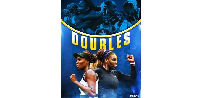 Serena și Venus Williams FOTO Twitter/US Open Tennis