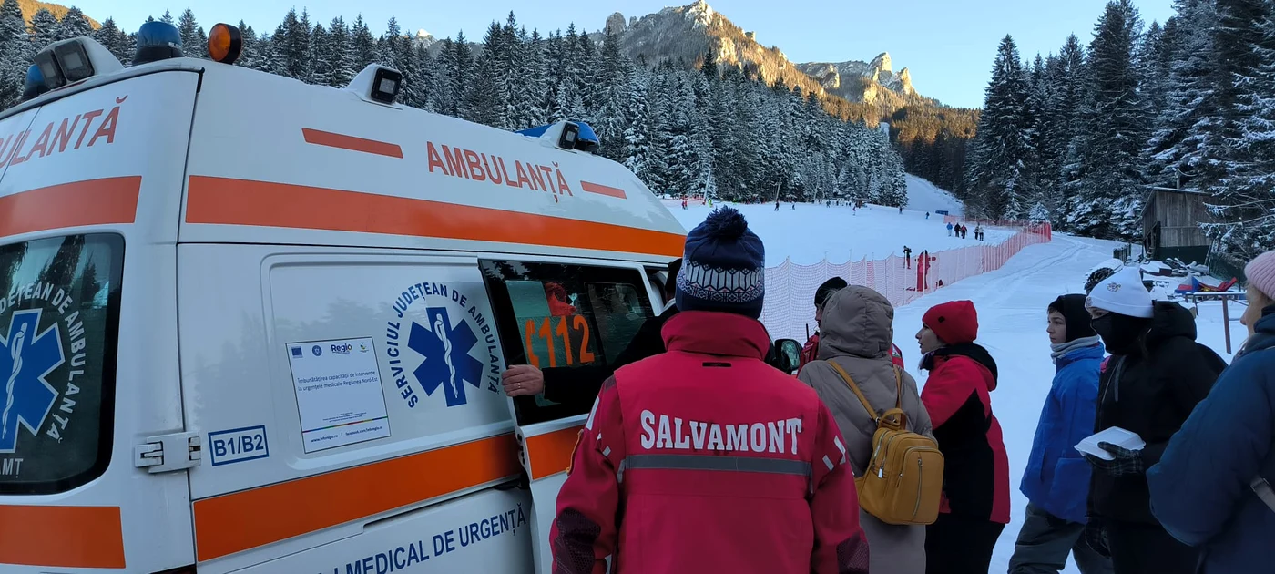 Echipajele sanitare au intervenit cu greu la urgenţe FOTO Salvamont Neamţ 