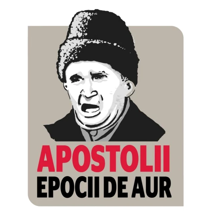 Logo Apostolii Epocii de Aur Desen de Vali Ivan şi Florian Marina