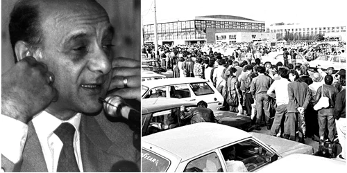 Ioan Stoica, fondatorul Caritas  Fotografie de Ferenc Csomafáy  Azopan si Fenomenul Caritas Foto Sorin Lupsa  Arhivele Naționale ale Romaniei jpg