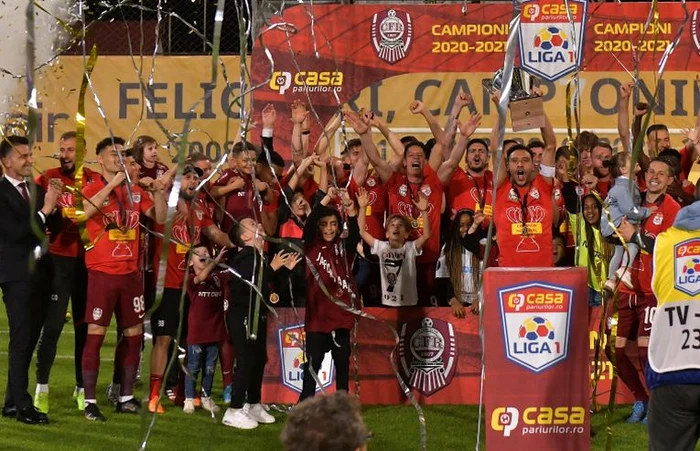 CFR Cluj a cucerit al patrulea titlu consecutivFOTO: Sportpictures.eu