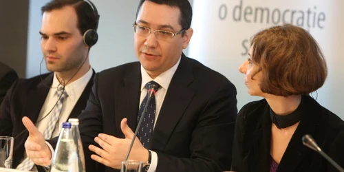 Premierul Victor Ponta