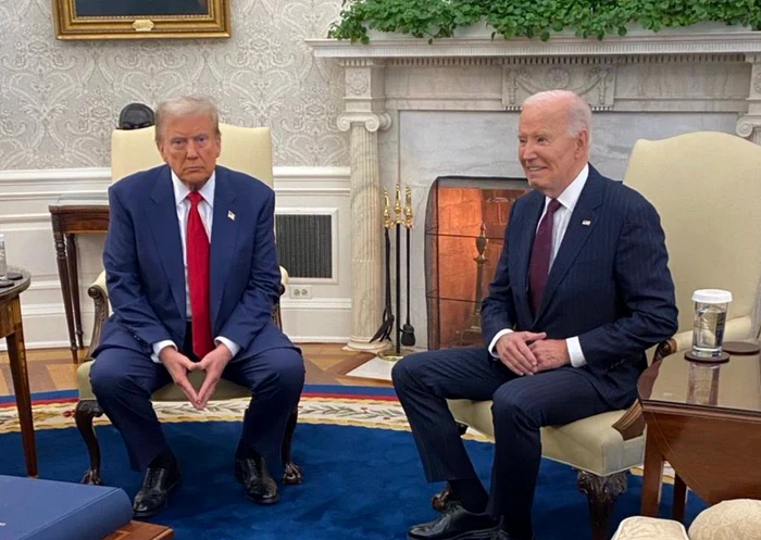 Donald Trump și Joe Biden FOTO: X