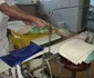 Imagini din Maternitatea din Râmnicu Vâlcea - scânduri pe mese Foto Arhiva Adevărul