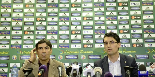victor piturca si razvan burleanu FOTO bogdan iordache/mediafax