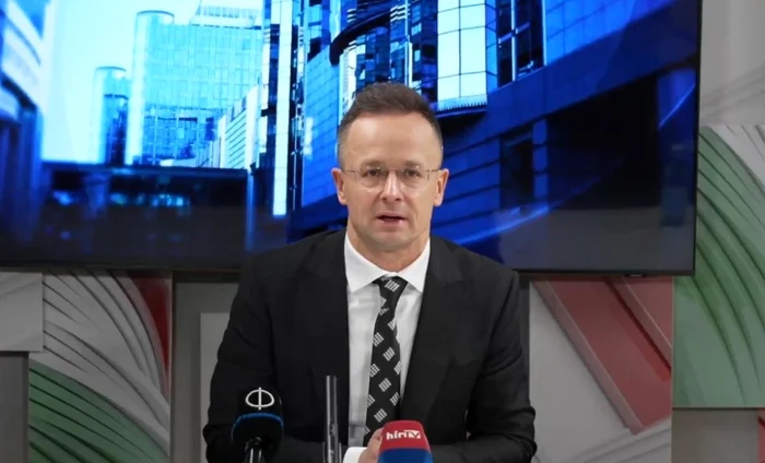 Peter Szijjarto, Bruxelles, 2026. FOTO: captură video FB/Peter Szijjarto