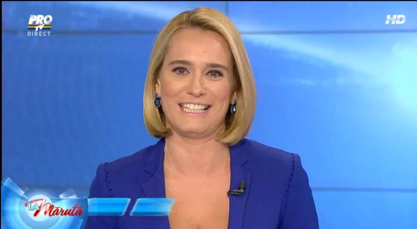 Andreea Esca a apreciat gluma lui Cătălin Măruţă