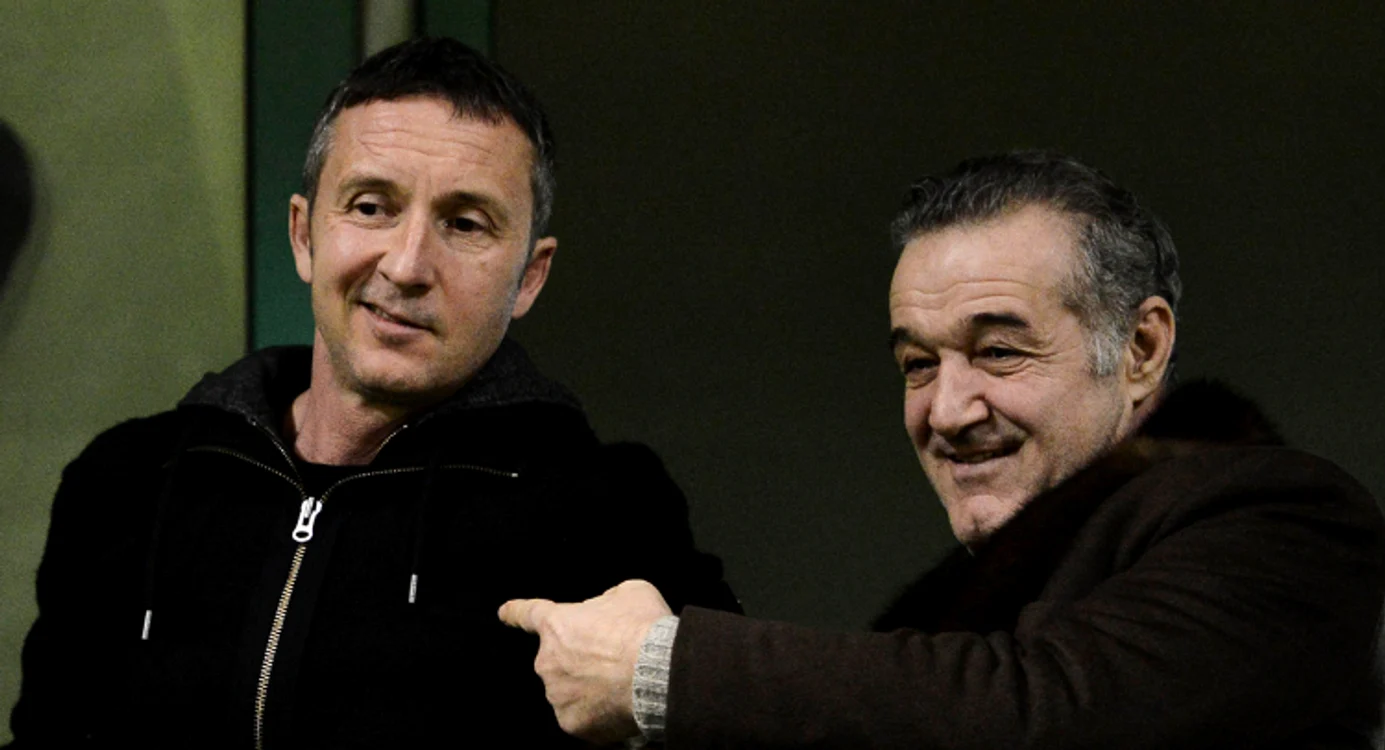 Mihai Stoica și Gigi Becali