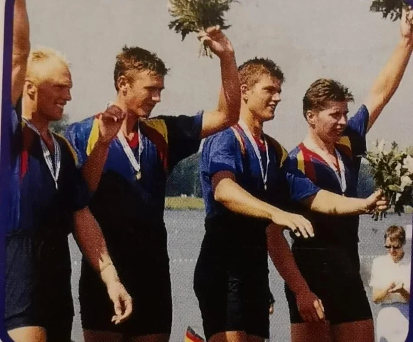 FOTO De la stânga la dreapta: Lupu Ștefan, Florariu Ioan, Alin Irincu, Sebastian Bițu