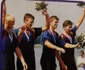 Dublu campion mondial la 4- și 8+. FOTO De la stânga la dreapta: Lupu Ștefan, Florariu Ioan, Alin Irincu, Sebastian Bițu -