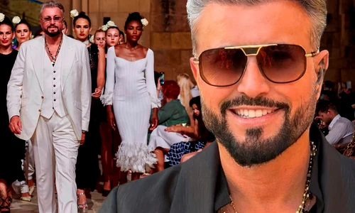 Cătălin Botezatu a prezentat trei colecții într-o seară  la  festivalul International Fashion Island în Malta
