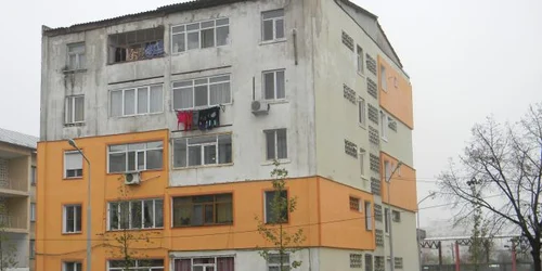 Blocul 500 de pe Şoseaua Turnu Măgurele