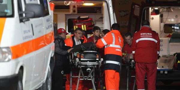 Gaston Mendy a fost dus cu ambulanţa la spital.