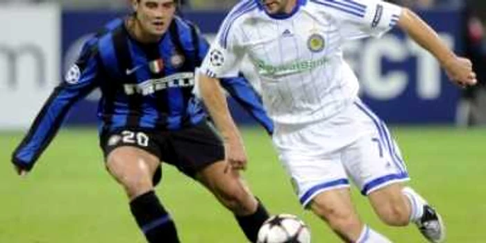 FOTBAL: Inter Milano - AS Roma 1-1. Chivu şi Lobonţ, doar rezerve