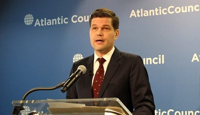 Wess Mitchell la Atlantic Council, 18 octombrie 2018. Sursa: atlanticcouncil.org