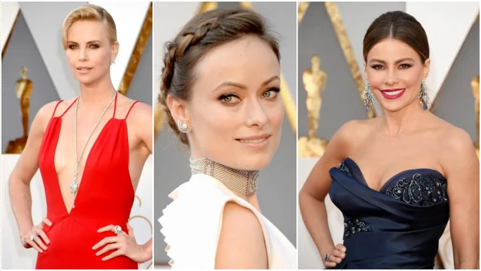 Coafurile actriţelor Charlize Theron, Olivia Wilde şi Sofia Vergara au fost o surpriză plăcută pentru hairstylistul român FOTO ADPM