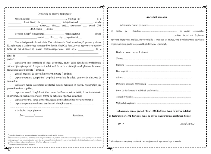 Asa arata paginile Click!, din 23 martie, din care puteti decupa foarte usor formularele